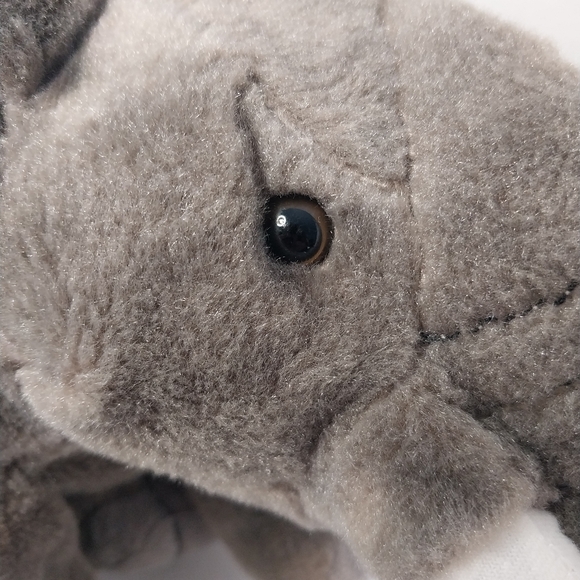 Wild Republic Grey Elephant Stuffed Animal Plush - Picture 3 of 7